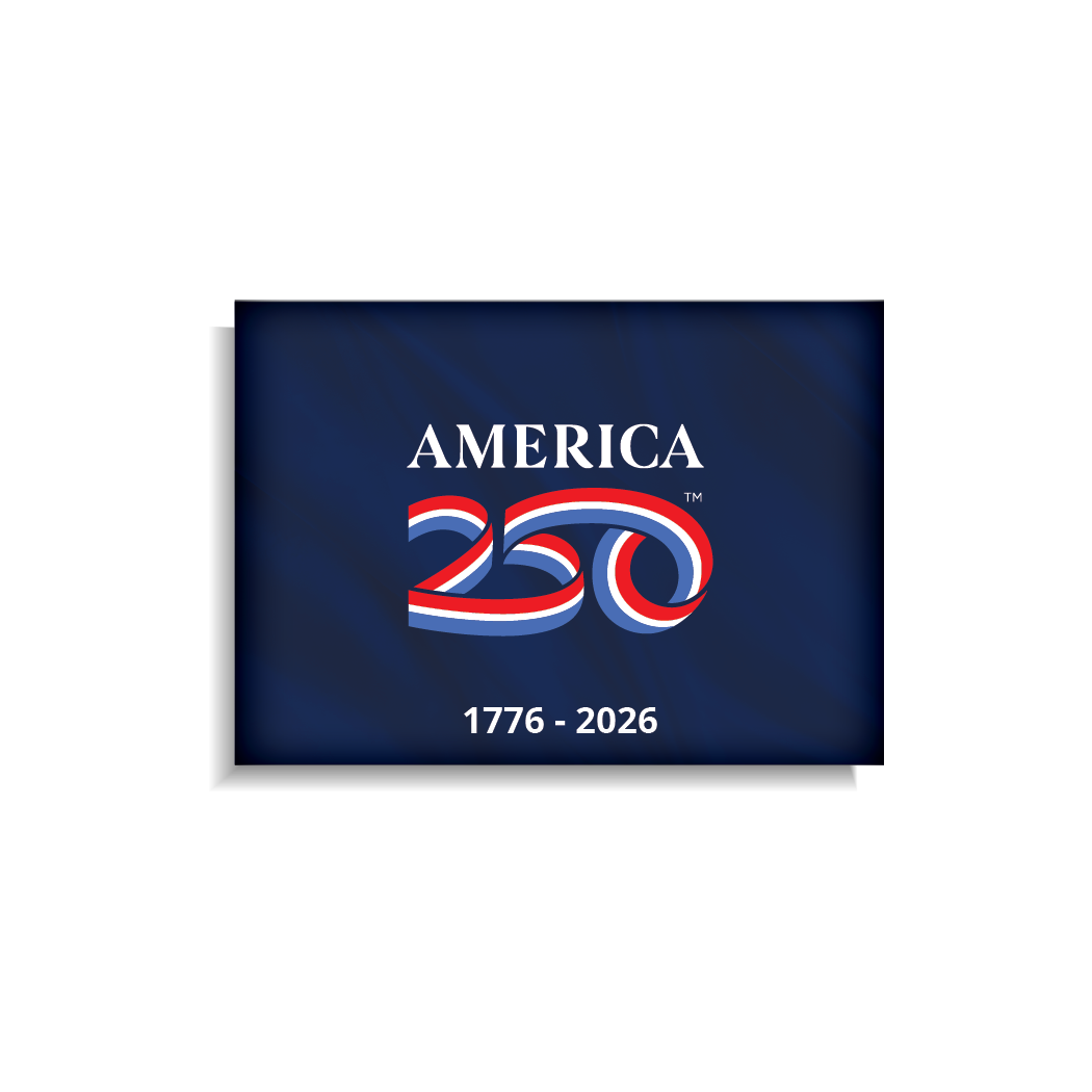 America250™ Blue Flag | Officially Licensed America250™