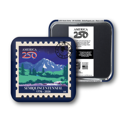 America250™ Alaska Stamp | Officially Licensed America250™