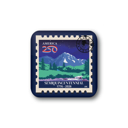 America250™ Alaska Stamp | Officially Licensed America250™