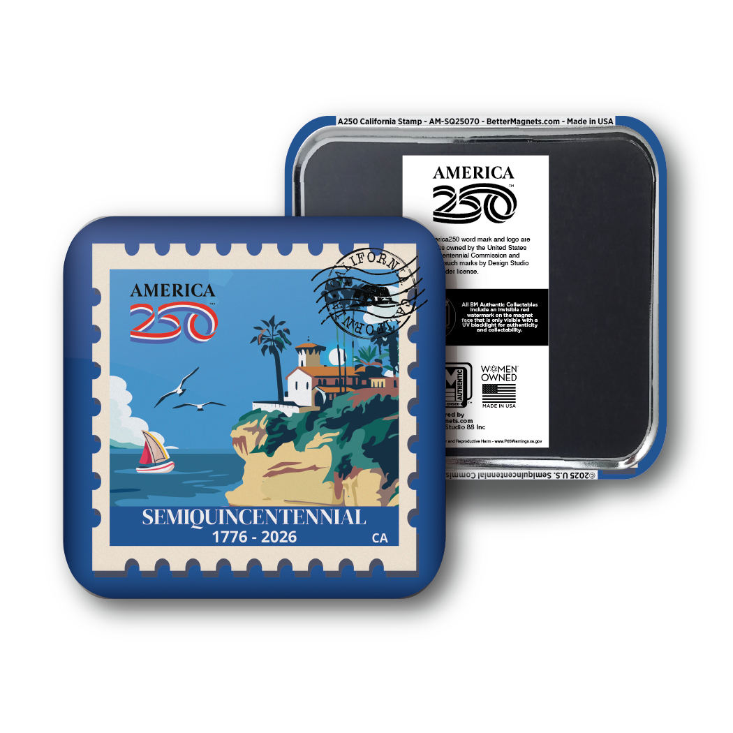 America250™ California Stamp | Officially Licensed America250™
