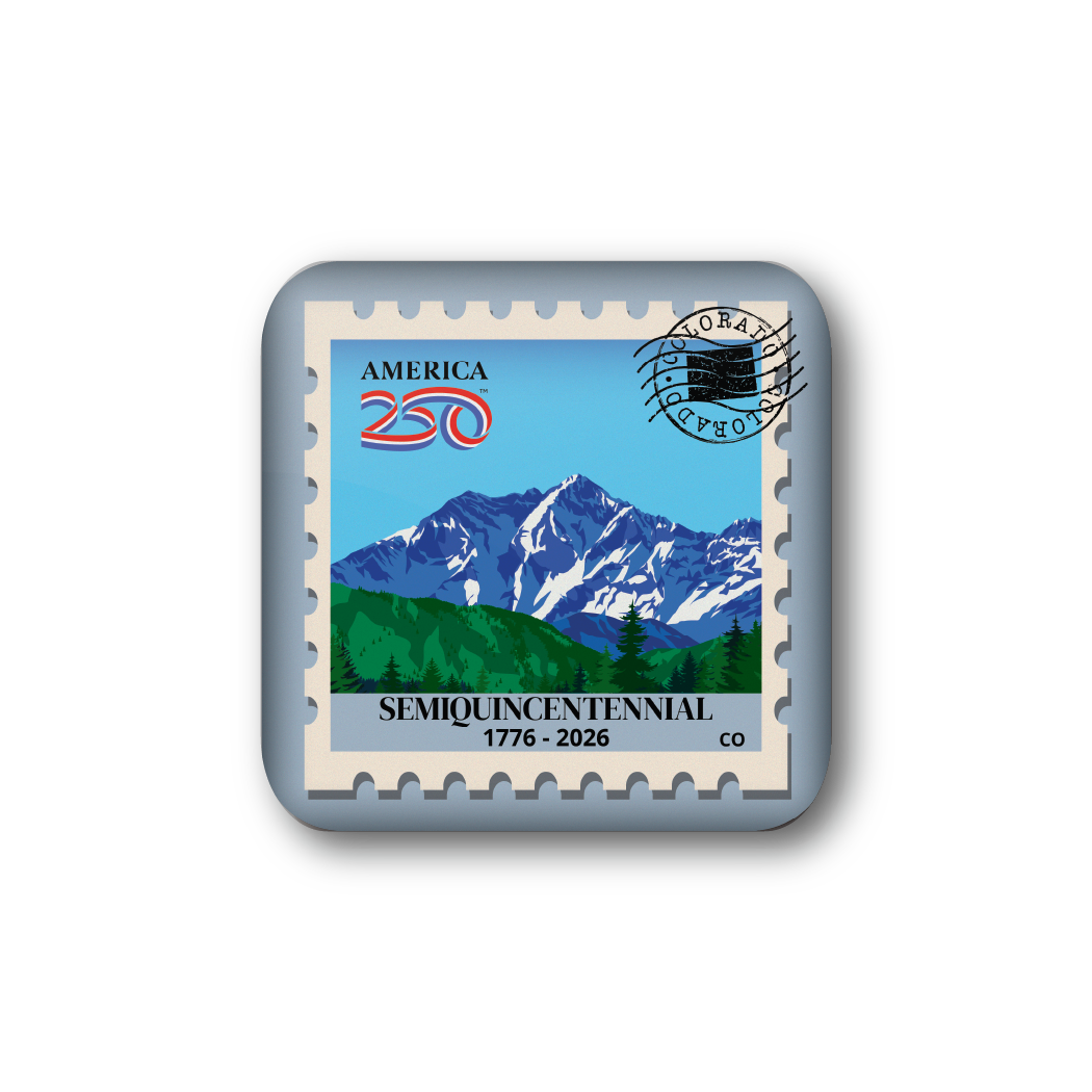America250™ Colorado Stamp | Officially Licensed America250™