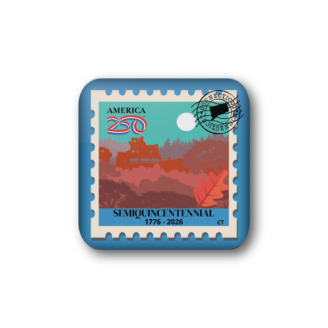 America250™ Connecticut Stamp | Officially Licensed America250™