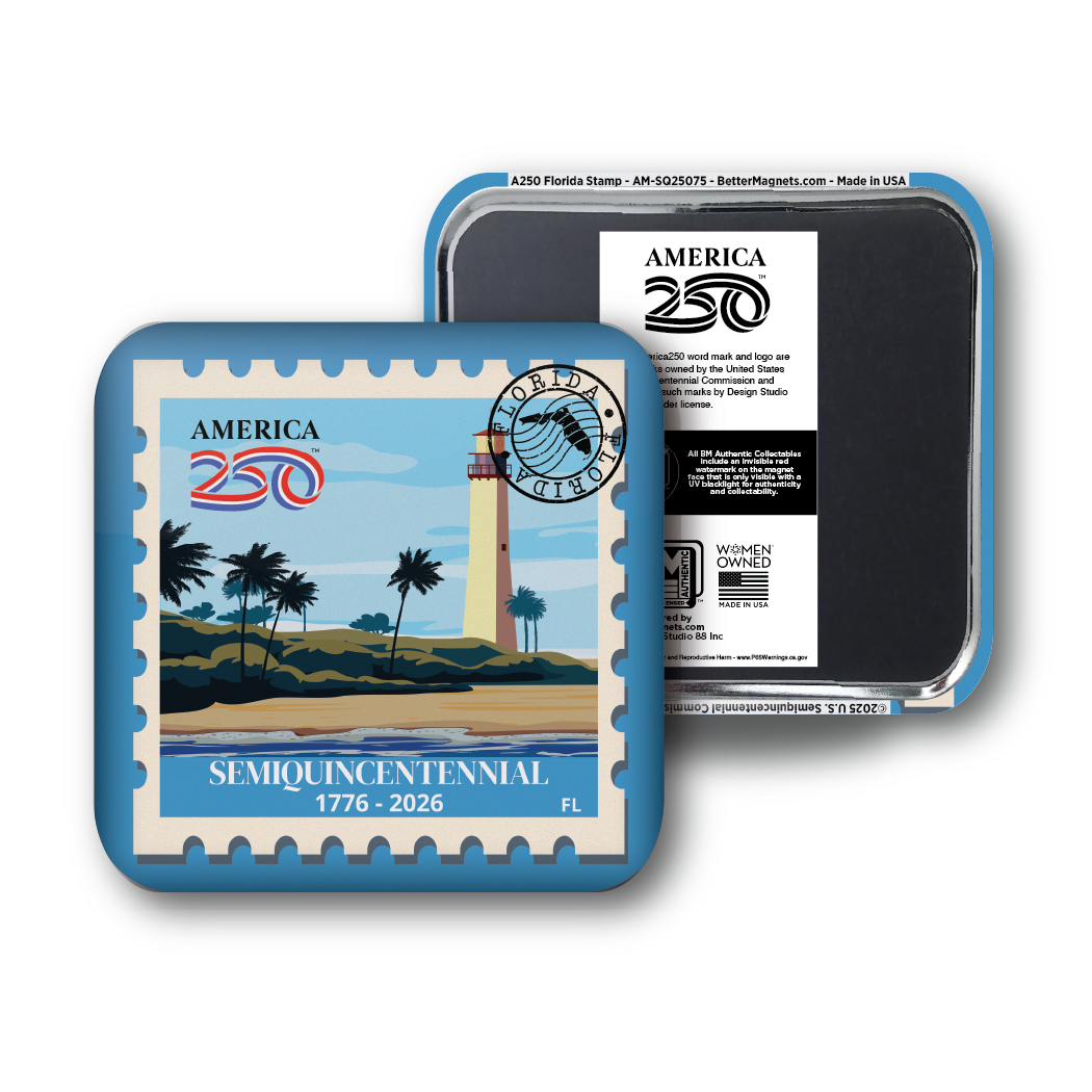 America250™ Florida Stamp | Officially Licensed America250™