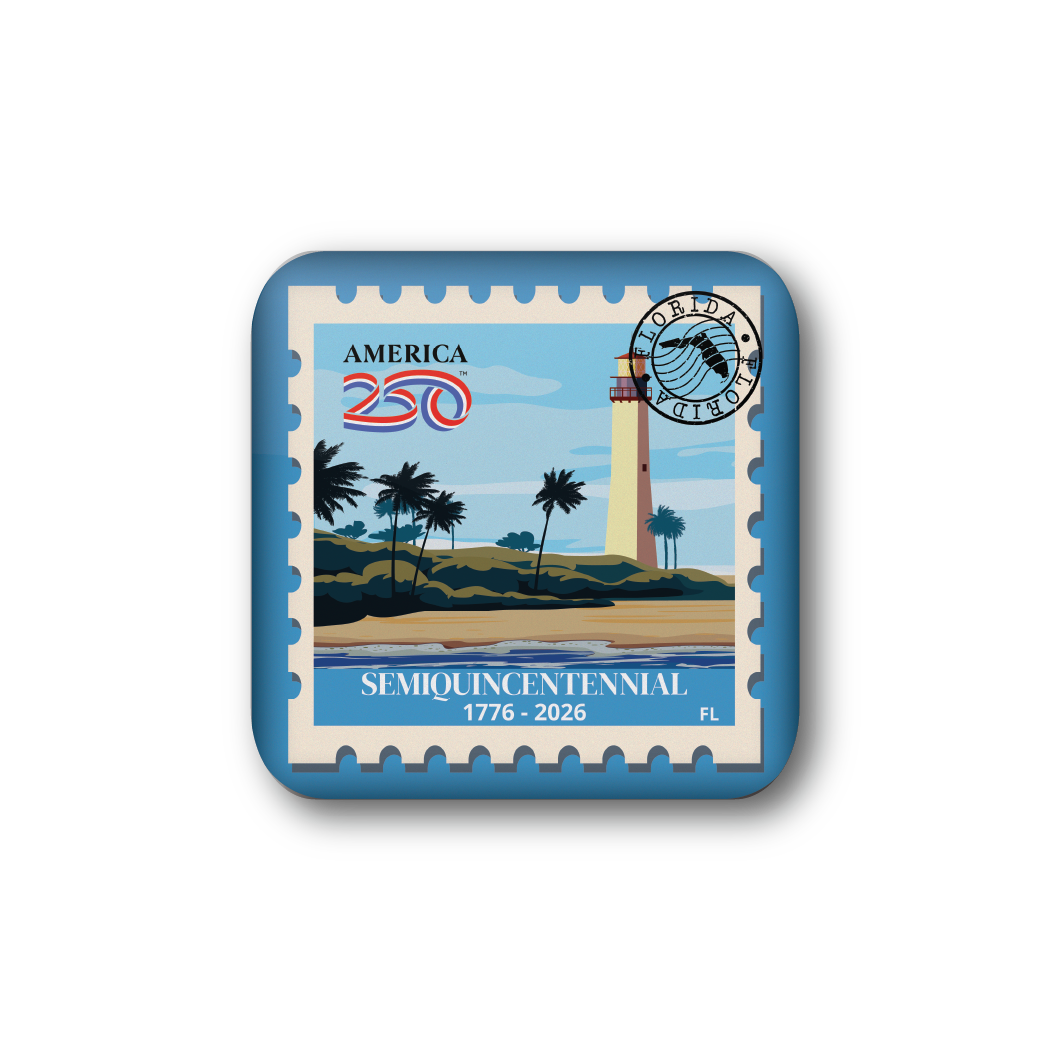 America250™ Florida Stamp | Officially Licensed America250™