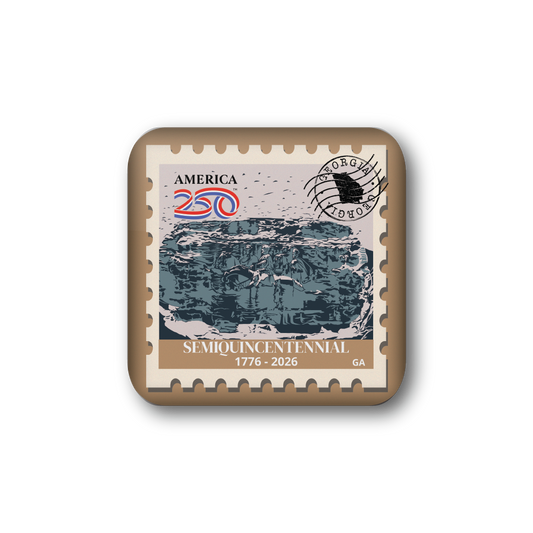 America250™ Georgia Stamp | Officially Licensed America250™