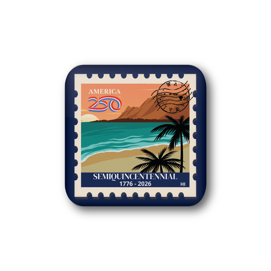 America250™ Hawaii Stamp | Officially Licensed America250™