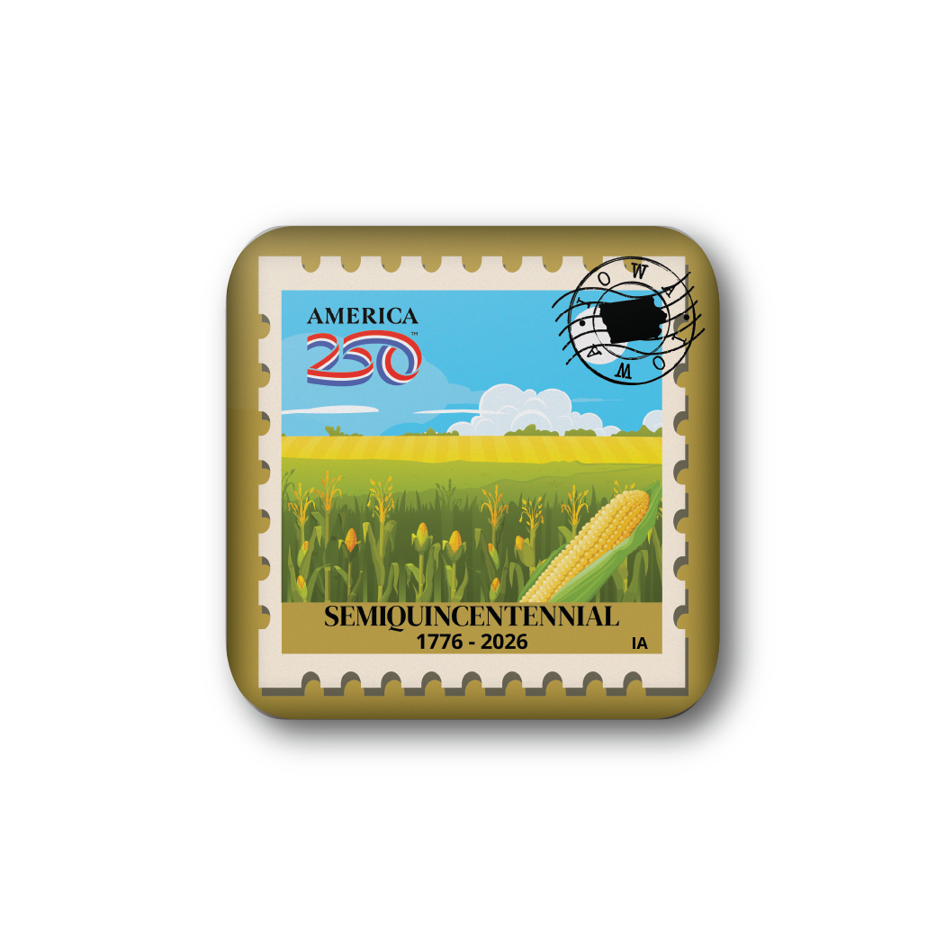 America250™ Iowa Stamp | Officially Licensed America250™
