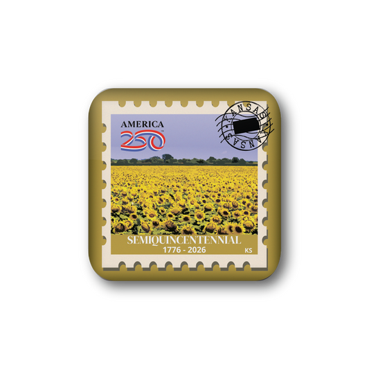 America250™ Kansas Stamp | Officially Licensed America250™