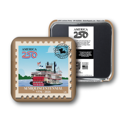 America250™ Louisiana Stamp | Officially Licensed America250™