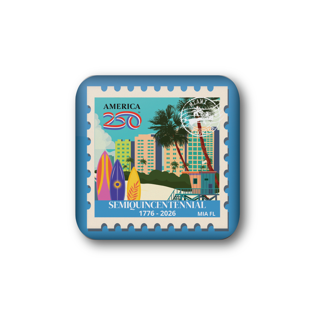 America250™ Florida Stamp | Officially Licensed America250™