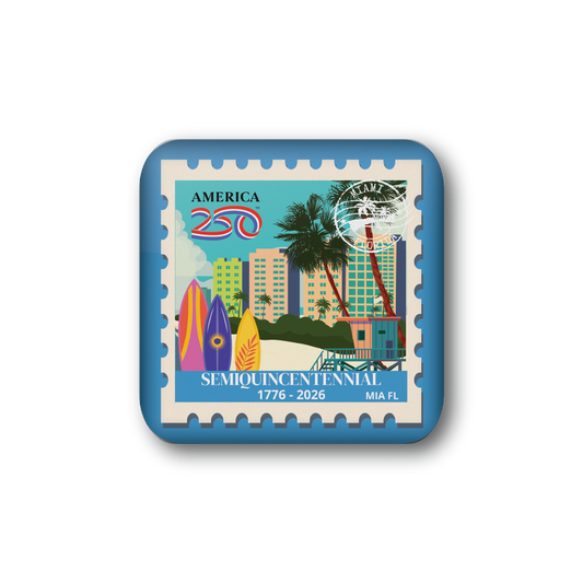 America250™ Florida Stamp | Officially Licensed America250™