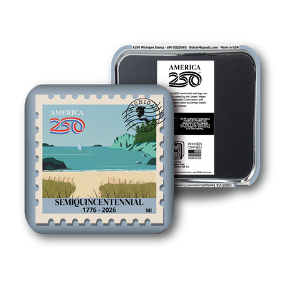 America250™ Michigan Stamp | Officially Licensed America250™