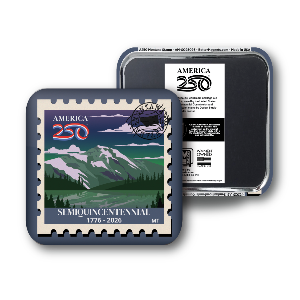 America250™ Montana Stamp | Officially Licensed America250™