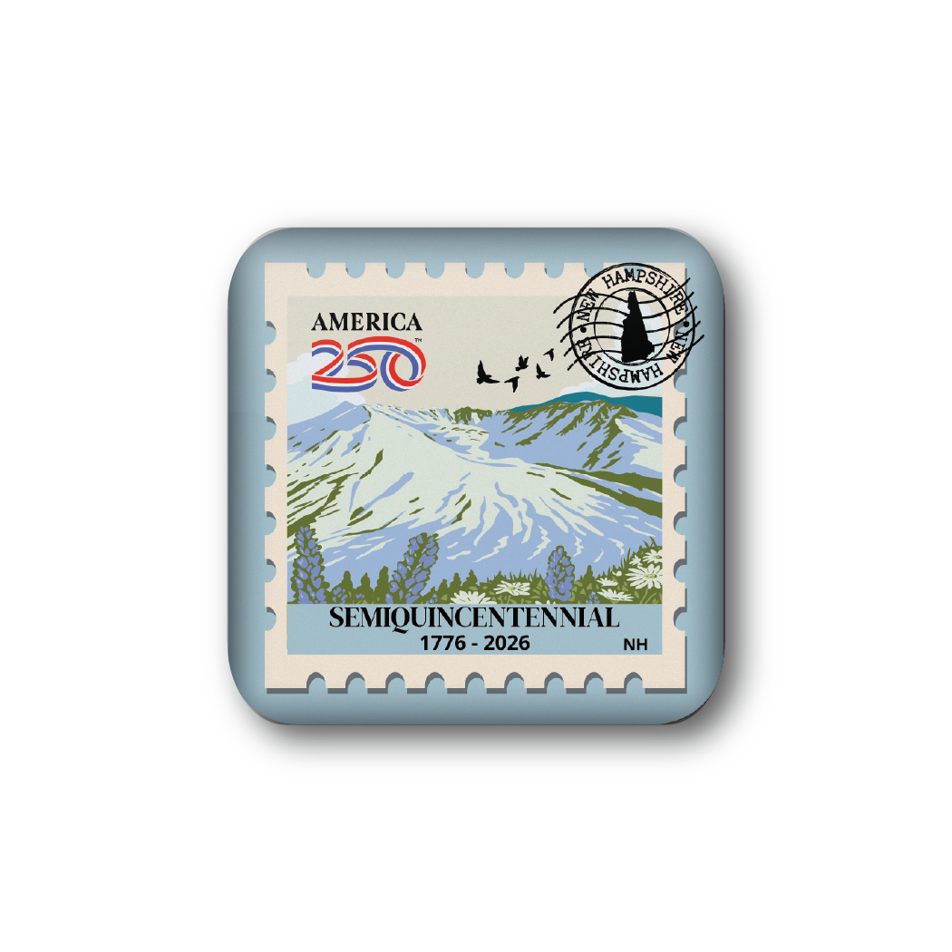 America250™ New Hampshire Stamp | Officially Licensed America250™