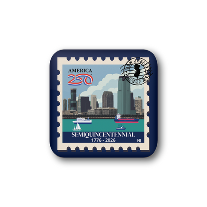 America250™ New Jersey Stamp | Officially Licensed America250™