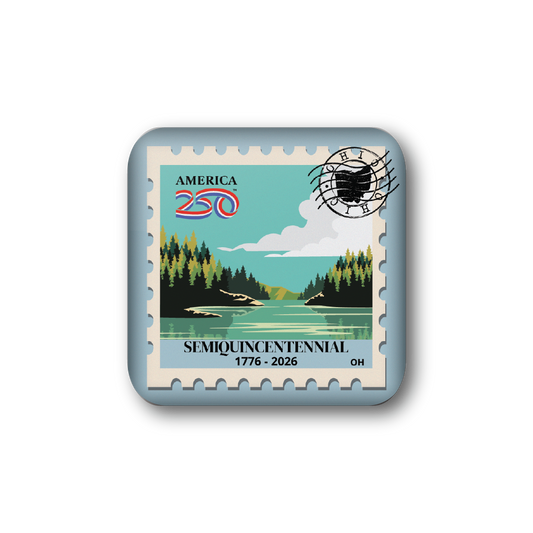 America250™ Ohio Stamp | Officially Licensed America250™