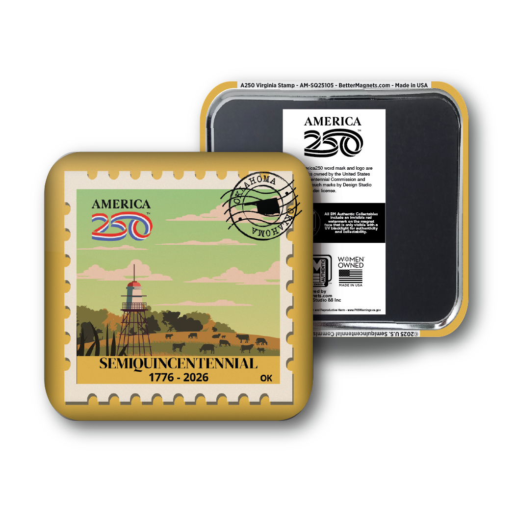America250™ Oklahoma Stamp | Officially Licensed America250™
