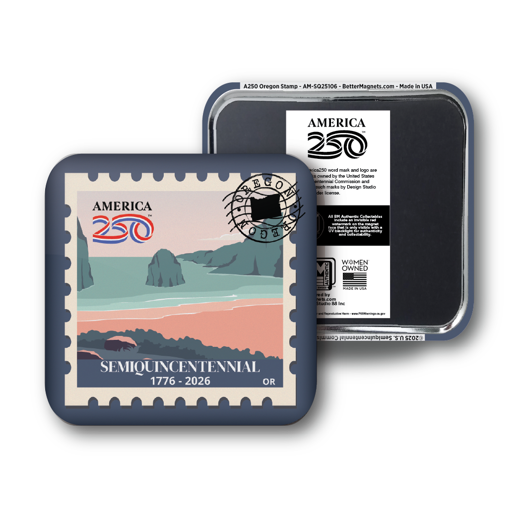 America250™ Oregon Stamp | Officially Licensed America250™