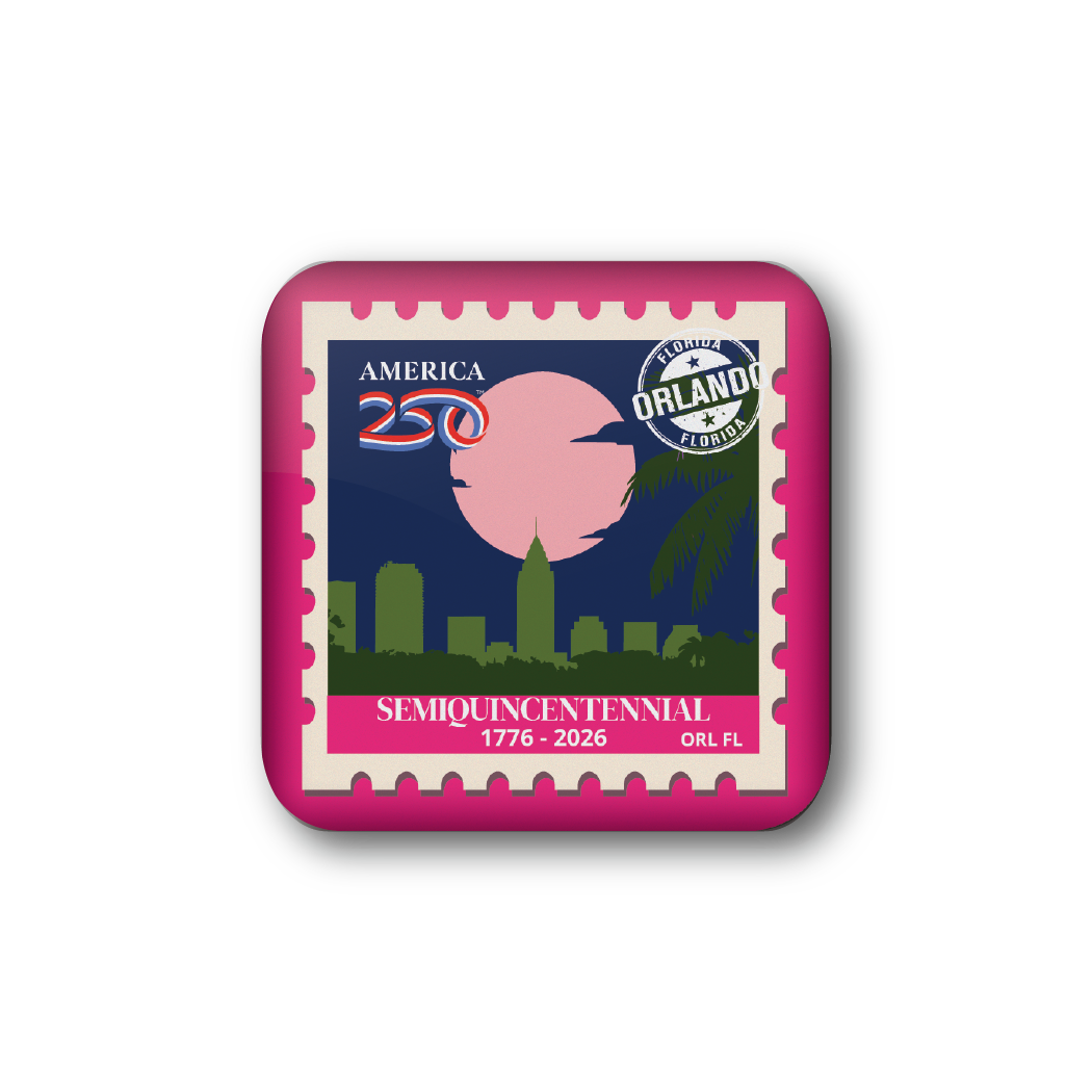 America250™ Orlando Stamp | Officially Licensed America250™