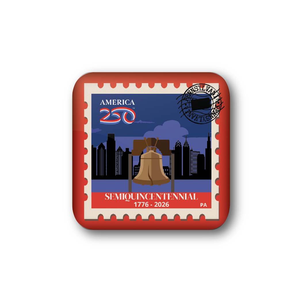 America250™ Pennsylvania Stamp | Officially Licensed America250™