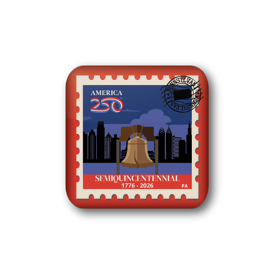America250™ Pennsylvania Stamp | Officially Licensed America250™