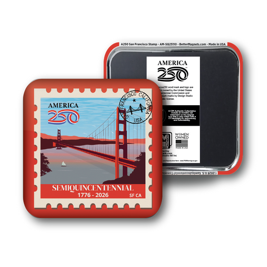 America250™ San Francisco Stamp | Officially Licensed America250™