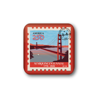 America250™ San Francisco Stamp | Officially Licensed America250™