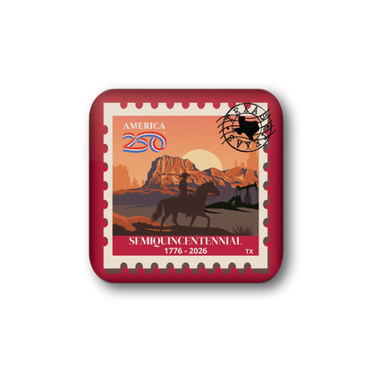 America250™ Texas Stamp | Officially Licensed America250™
