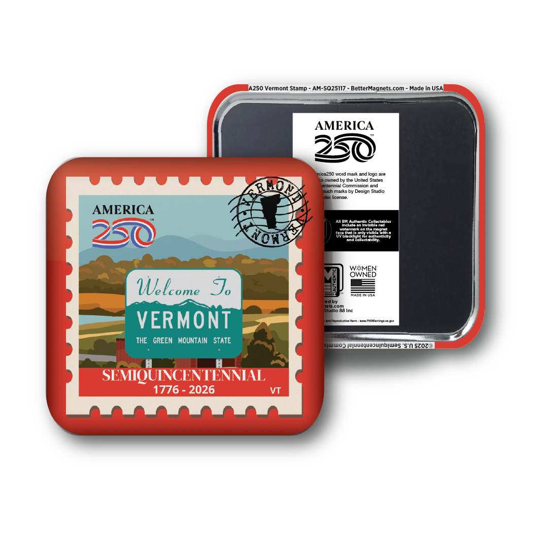 America250™ Vermont Stamp | Officially Licensed America250™