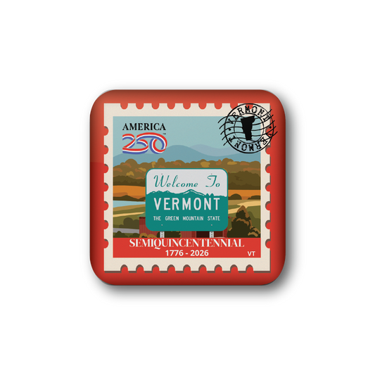 America250™ Vermont Stamp | Officially Licensed America250™