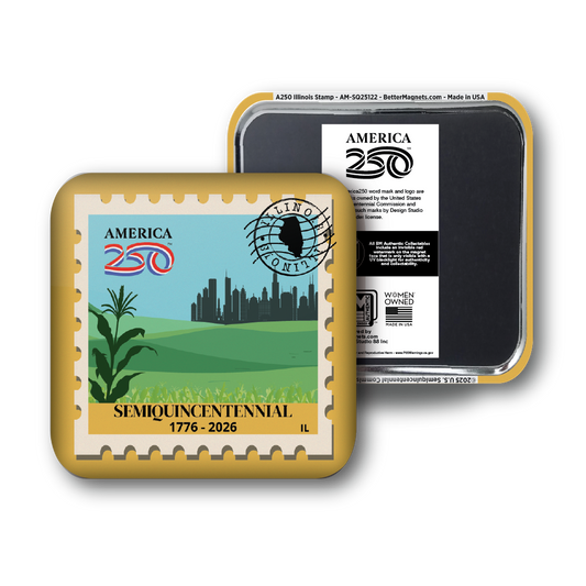 America250™ Illinois Stamp | Officially Licensed America250™