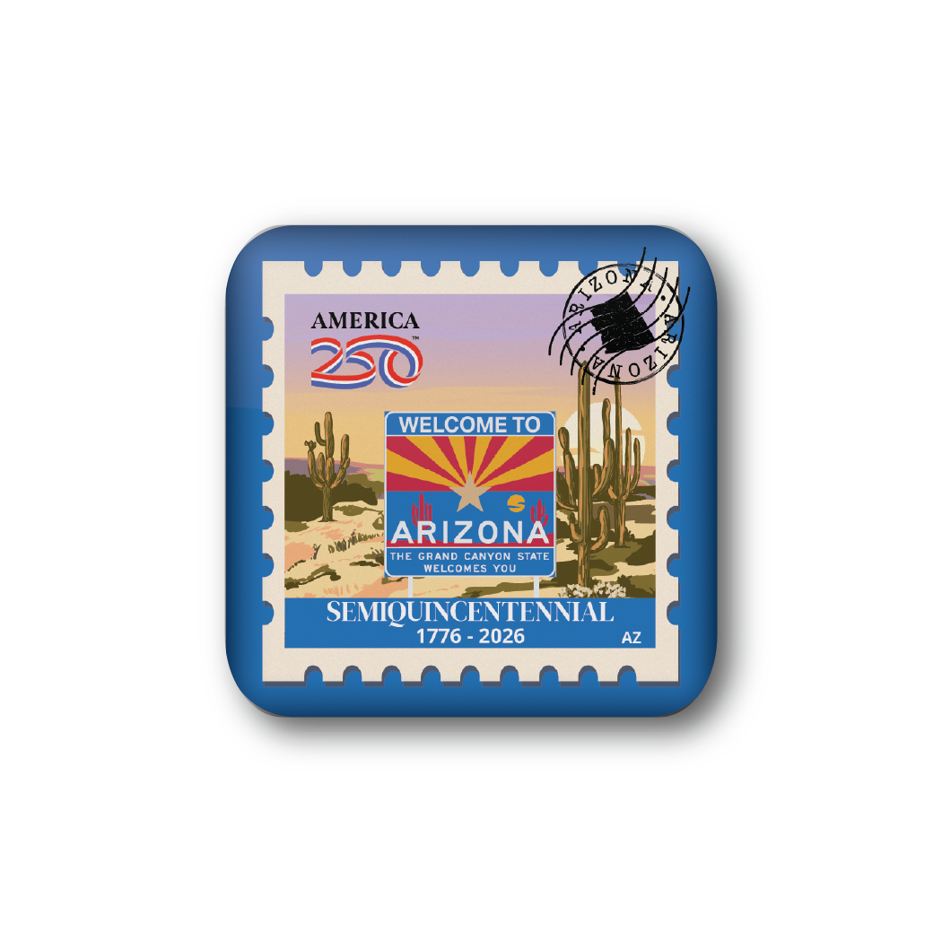 America250™ Arizona Sign Stamp | Officially Licensed America250™