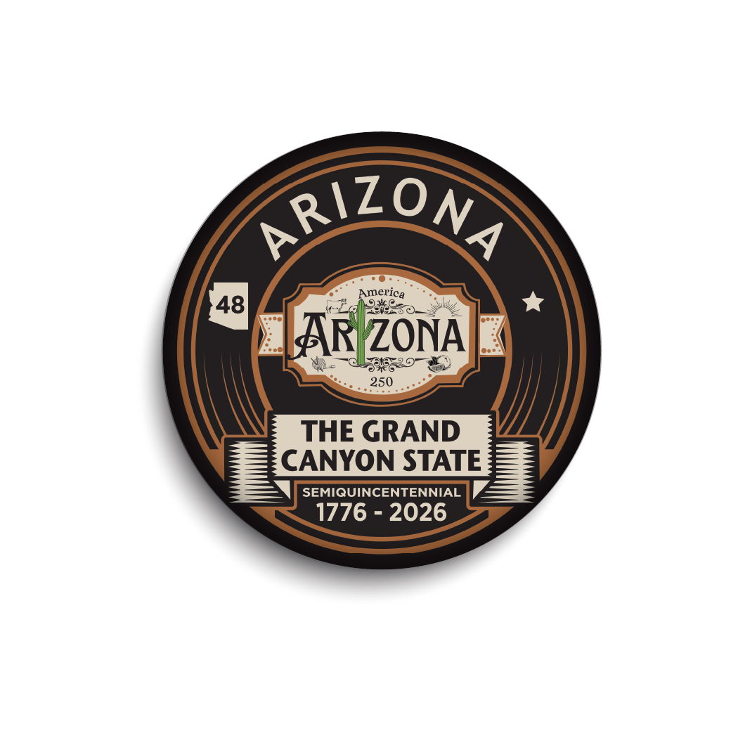 Arizona America250™ State 48 | Officially Licensed AZ America250™
