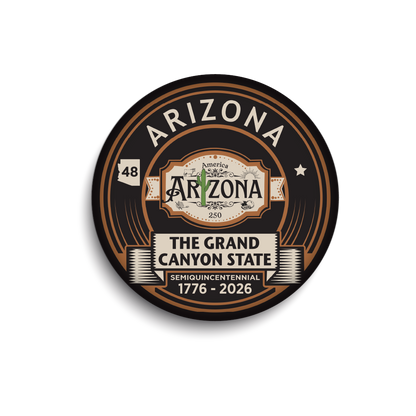 Arizona America250™ State 48 | Officially Licensed AZ America250™