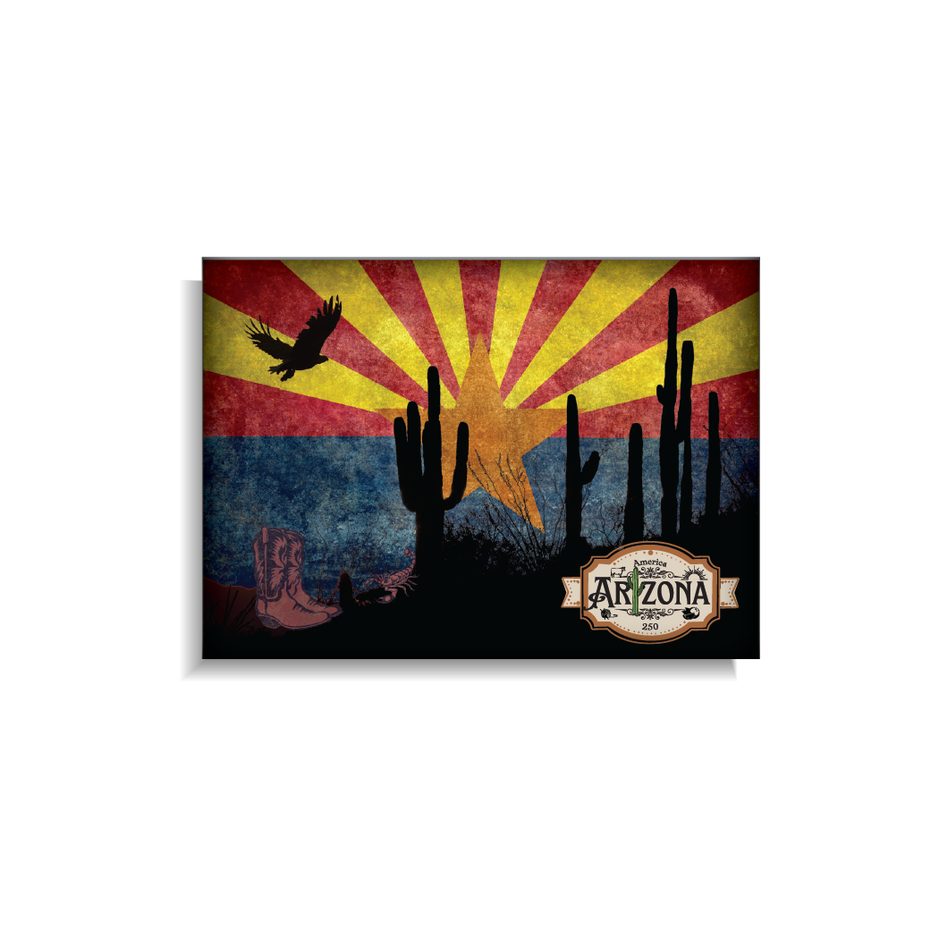 Arizona America250™ Desert Flag | Officially Licensed AZ America250™