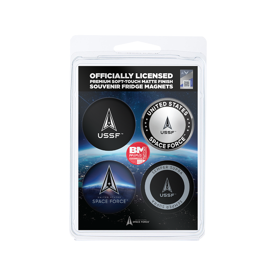 U.S. Space Forceª 1.75-in Round Better Minis 4-Pack