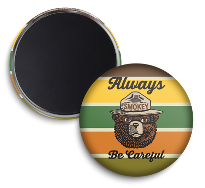 Smokey Bear 1.75-in Round Better Minis 4-Pack | Series 1 | Officially Licensed Smokey Bear
