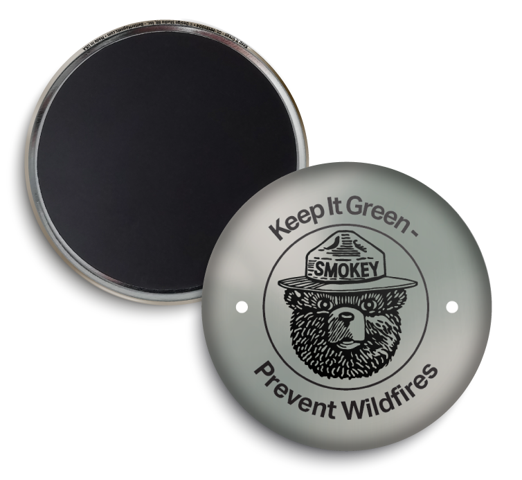 Smokey Bear 1.75-in Round Better Minis 4-Pack | Series 2 | Officially Licensed Smokey Bear