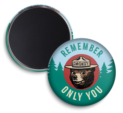 Smokey Bear 1.75-in Round Better Minis 4-Pack | Series 1 | Officially Licensed Smokey Bear