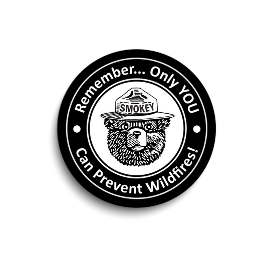Remember Only You (Black) | Officially Licensed Smokey Bear