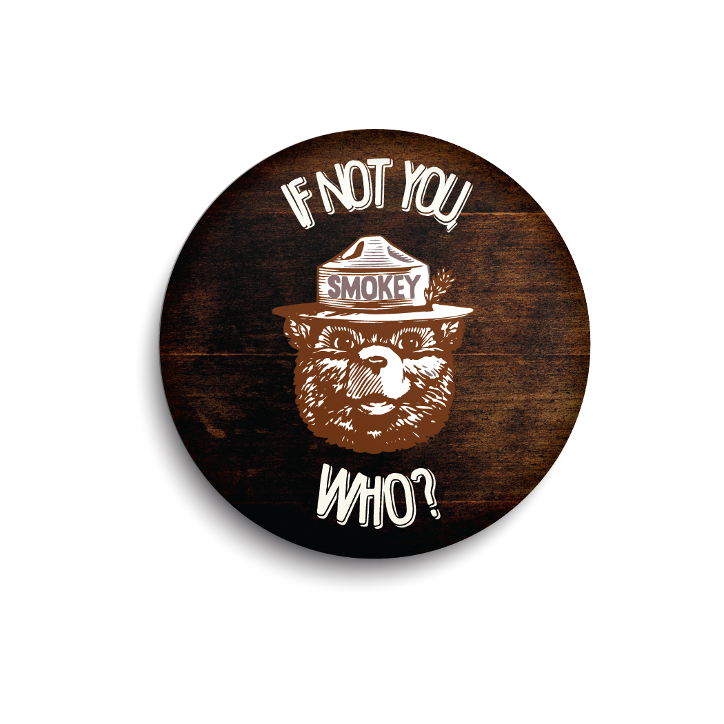 Smokey Bear Wood Sign | Officially Licensed Smokey Bear