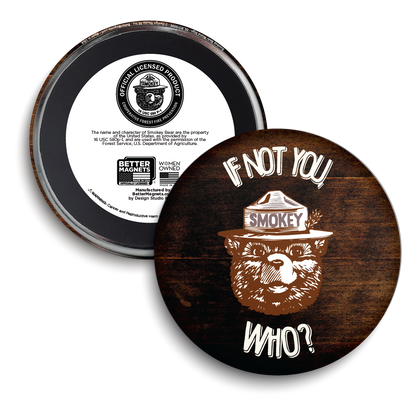 Smokey Bear Wood Sign | Officially Licensed Smokey Bear
