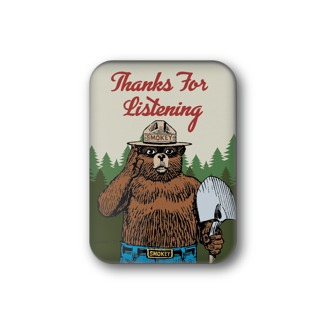 Smokey Bear Salute | Officially Licensed Smokey Bear