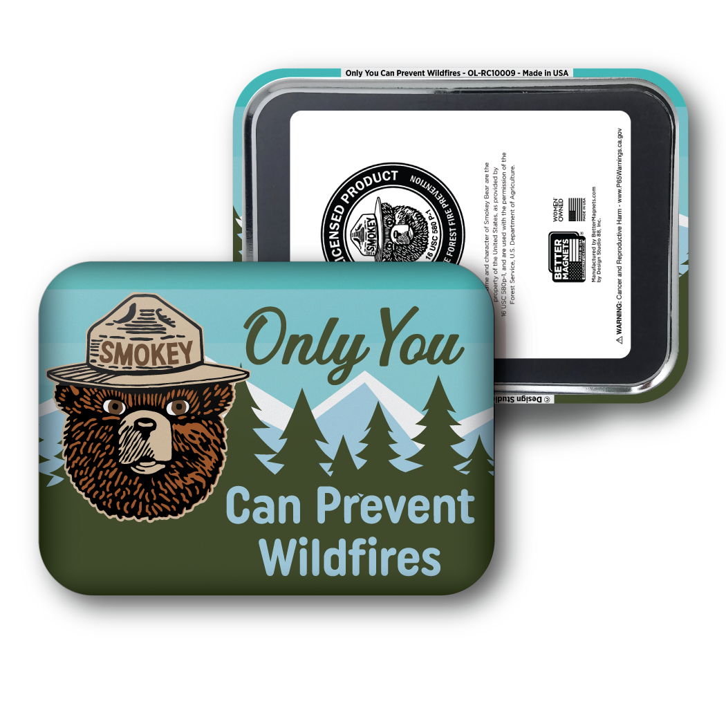 Only You Can Prevent Wildfires | Officially Licensed Smokey Bear
