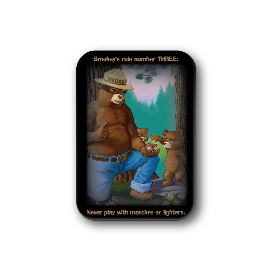 Smokey's Rule Number Three | Officially Licensed Smokey Bear