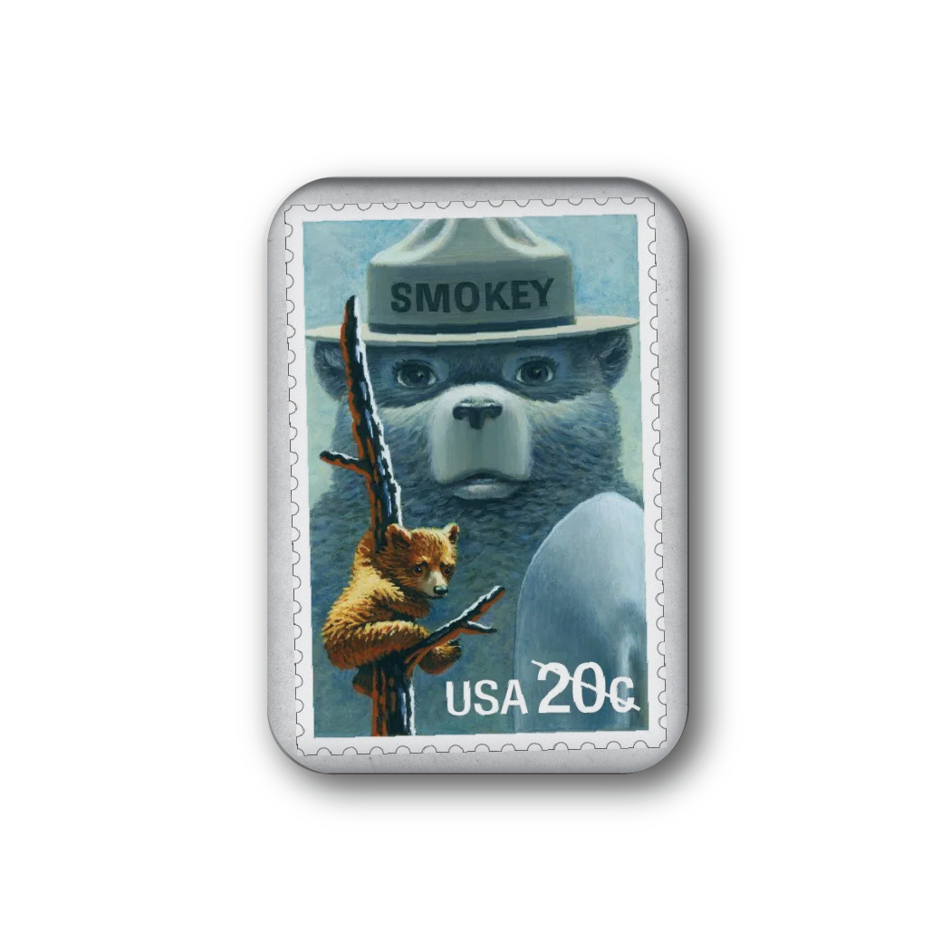 Smokey Bear Stamp | Officially Licensed Smokey Bear