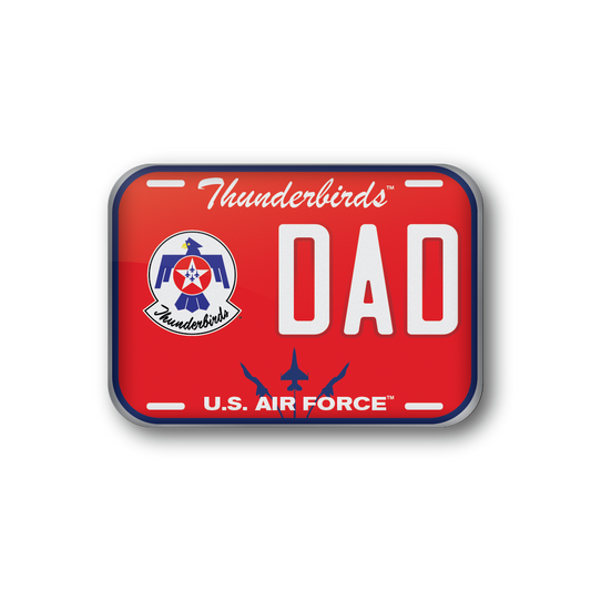 Thunderbirdsª License Plate - Dad