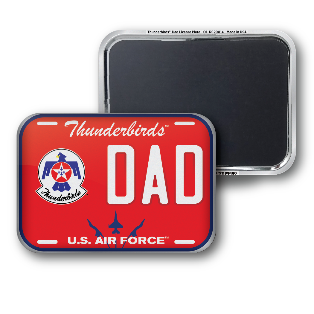 Thunderbirdsª License Plate - Dad