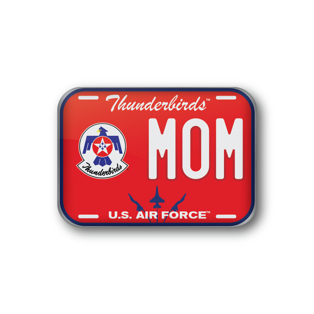 Thunderbirdsª License Plate - Mom