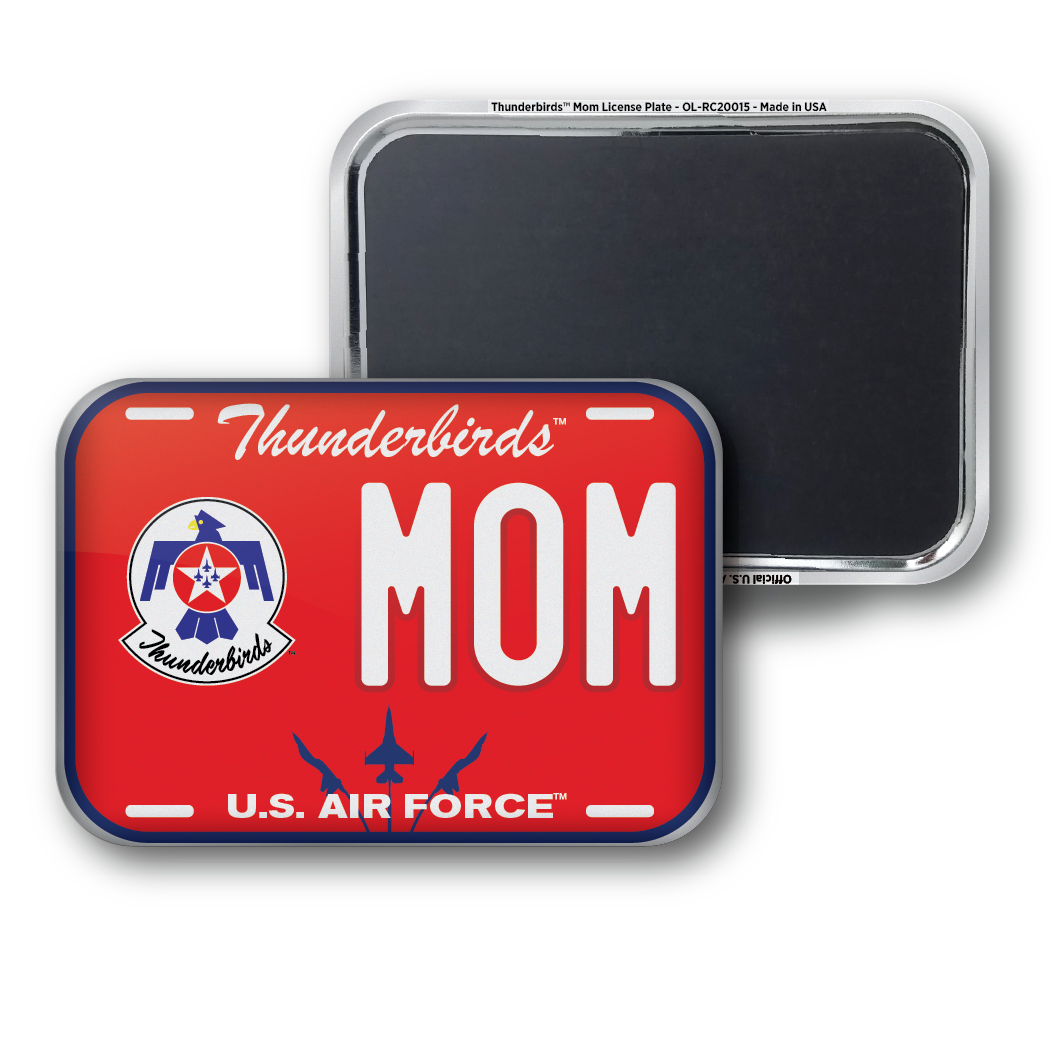 Thunderbirdsª License Plate - Mom